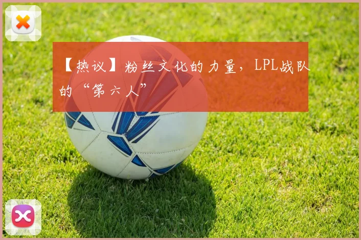 【热议】粉丝文化的力量，LPL战队的“第六人”
